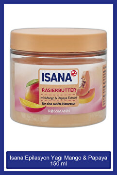ISANA Epilasyon Yağı Mango & Papaya 150 ml