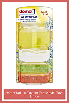 Domol Kokulu Tuvalet Temizleyici Taze Limon