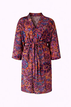 GOB Büyük Beden GOB Signature Büyük Beden Kimono - Çok Renkli