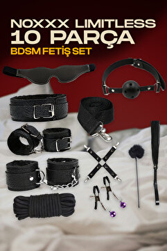 Genel Markalar NOXXX Limitless 10 Parça BDSM Fetiş Set