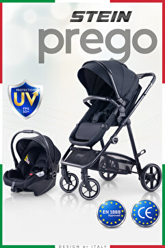 Prego Stein Çift Yönlü Portbebeli Travel Sistem Bebek Arabası UV Tenteli Range
