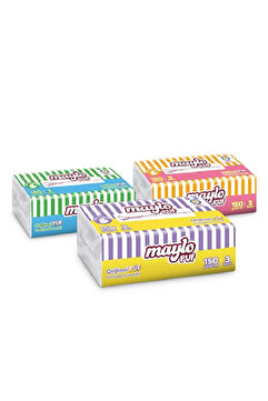 Maylo Çek Kullan Puf Mendil 150 Yaprak X 3 Adet
