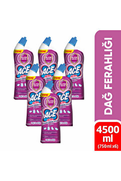 ACE Ultra Yoğun Kıvamlı Çamaşır Suyu Dağ Tazeliği 810g X6