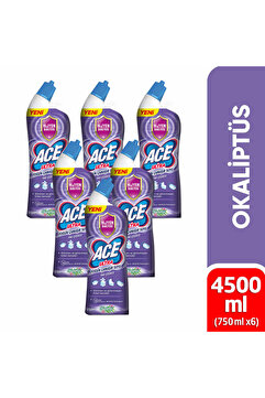 ACE Ultra Yoğun Kıvamlı Çamaşır Suyu Okaliptus 810g X6