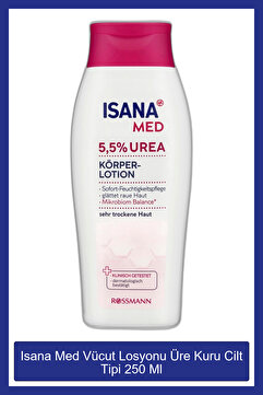 ISANA Med Vücut Losyonu Üre Kuru Cilt Tipi 250 Ml