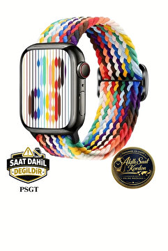 PSGT Watch Uyumlu Seri 1/2/3/4/5/6/se/7/8/9 Ultra/ultra2 42/44/45/49mm - S10-11(46MM) Kordon Pride