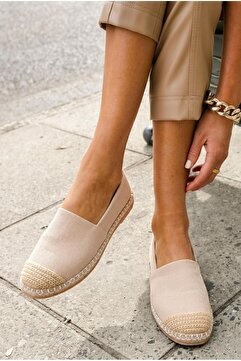 Bambi Bej Kadın Espadril K01125010018