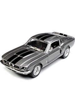 Genel Markalar 1967 Shelby GT500 Çekbırak Diecast Model Araba