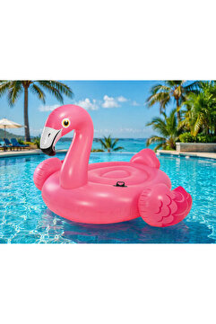 TOTTERİQ Flamingo Şişme Deniz Yatağı 178x135 cm Büyük Boy Havuz Yatağı