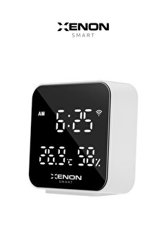 Xenon Smart Dijital Termometre (Monitörlü) & Akıllı Kumanda IR | WiFi, Saatli, Klima TV Kontrolü (X7511)