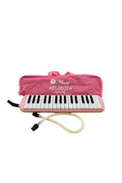 Masis 32K Melodika Pastel Renk Pembe Sağlıklı Ürün Çantalı