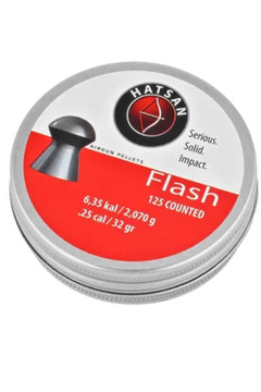 Hatsan Airgun Pellets Flash 6.35mm 125 Adet