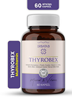Erbatab Thyrobex Multivitamin & Mineral 60 Kapsül
