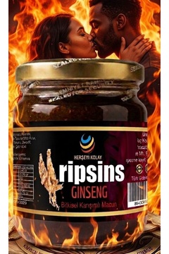 Herşeyi Kolay Ginsengli 240gr Ripsinss Ripsinsz Bitkisel, Atom Macunu Kuvvetliniz Macunu