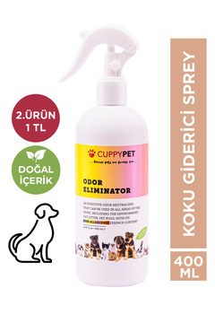 CuppyPet Köpek Koku Giderici Sprey 400 ml
