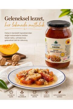 HAZEK KOOPERATİFİ Çıtır Kabak Tatlısı (1250 G)