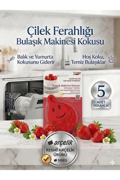 Arçelik Sees Bulaşık Makinası Koku Giderici 5'Li Çilek Ferahlığı