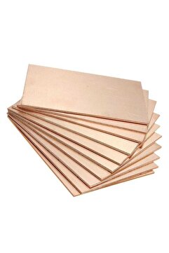 Motorobit 10x20cm FR2 Bakır Plaket