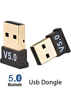 NMN GROUP Mini V5.0 Usb Bluetooth Dongle 5.0 Bluetooth Adaptör [Tak Çalıştır]