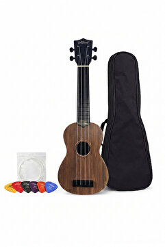 Gonzales 4 Telli Ukulele Ceviz Renk