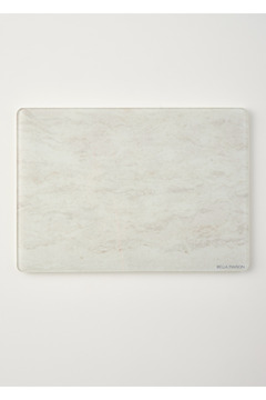 Bella Maison Marbella Cam Kesme Tahtası Ekru (35x25 cm)