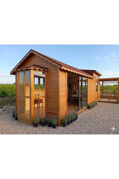 dost ahşap Tiny House Ahşap Ev