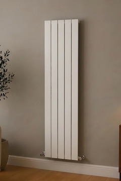AEON Hestia Alüminyum Dikey Radyatör 150 X 45 Kırık Beyaz 5 Dilim