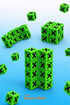 katlaç | Yeşil Surat Özel Seri Infinity Cube – Sonsuz Küp & Hareketli Stres Küpü