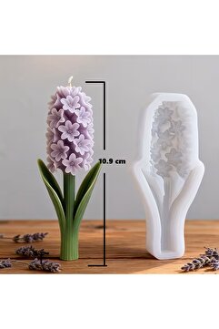 HogART Design Lavanta Silikon Mum Sabun & Kokulutaş Silikon Kalıp