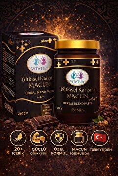 vitatua vitatua kaşıklı ginsengli macun 240 gr