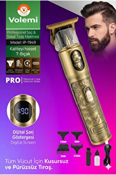 Ipone Saç Sakal Lazer Epilasyon Öncesi Tüy Kısaltma Makinesi Çizim Tıraş Makinesi