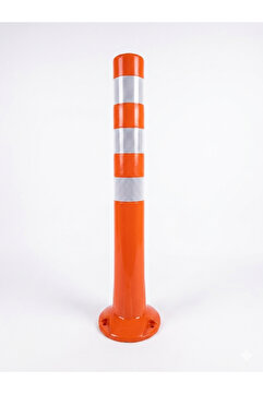 MFK Plastik PARLA Trafik Delinatör 75 Cm Plastik Kırmızı Otopark / Yol Duba Ucuz Koni 75 Cm (505*355*805)
