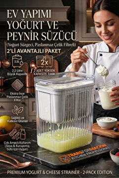 Transformacion Yoğurt Süzme Aparatı Evde Süzme Aparatı Peynir Yapmak Artık Kolay 721959