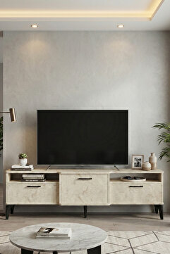 Mistral TV Sehpası Suntalam Ekru 160x40 cm