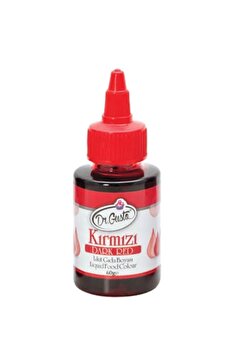 Dr. Gusto Su Bazlı Likit Gıda Boyası 60 G Kırmızı