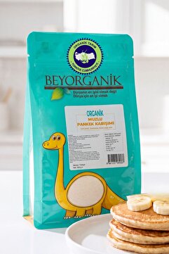 BEYORGANİK Organik Muzlu Pankek Karışımı 300gr (PESTİSİT VE AFLATOKSİN ANALİZLİ)