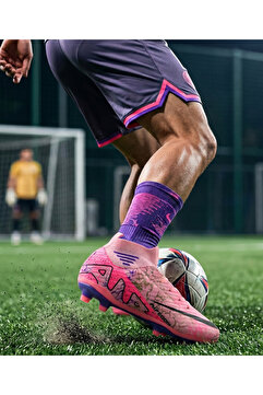 Techsport Laliga Air Unisex Halı Saha Ve Çim Zemin Kramponu Çoraplı Renkli