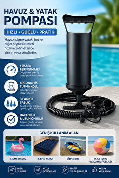 HAK İŞ OYUNCAK Havuz Şişme Yatak Pompası 30 Cm 2410158