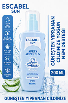 Escabel Güneş Sonrası Ürünü - Apres Güneş Sonrası Bakım Kremi Multi Aktif Bakım Kremi 200ml