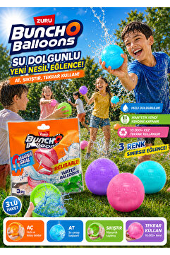 Cici Oyuncak Çocuk Yaz Eğlencesi Su Savaşları At Yakala Tekrar Kullan ! 10.000+ Kez Eğlence Sunan Su Topları