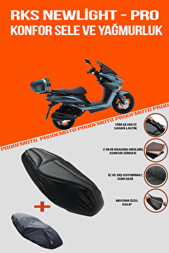 PROOFMOTO RKS Newlight & Newlight PRO Konfor Sele Ve Yağmurluk Kılıfı