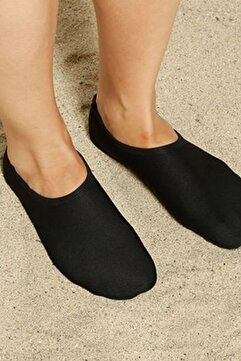 Savana Unisex Siyah Havuz Patiği