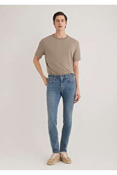 Mavi James 90lar TOKK Vintage İndigo Mavisi Jean Pantolon 0042487834