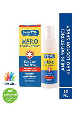 BABYTON Anlık Yatıştırıcı Hero Losyon Sprey 50 ml