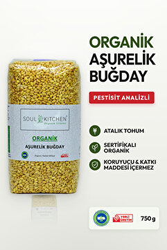 Soul Kitchen Organik Ürünler Organik Aşurelik Buğday Katkısız 750 g