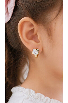 Çelik İky aksesuar Hello Kitty Çocuk küpesi