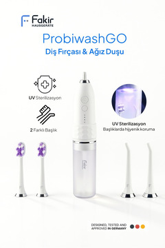Fakir ProbiWash Go 2in1 Elektrikli Diş Fırçası-Ağız Duşu/İkisi Bir Teknoloji