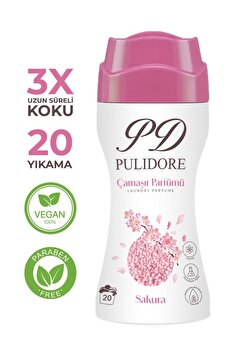 PULIDORE Granül Çamaşır Parfümü & Çamaşır Yumuşatıcı Sakura 210 gr