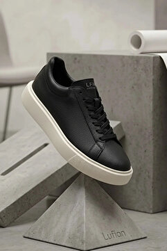 Lufian RY-4610 Siyah Erkek Comfort Günlük Sneaker Ayakkabı