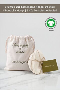 Buluş Organic 3 3=6'lı Yüz Temizleme Kesesi Ve Diski